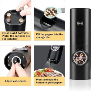 ست آسیاب برقی قابل شارژ | Electric Grinder Set
